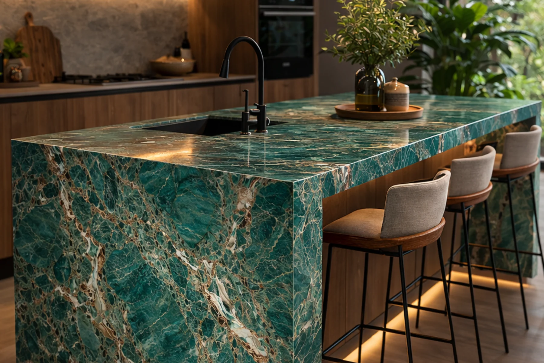 Amazonia in kitchen