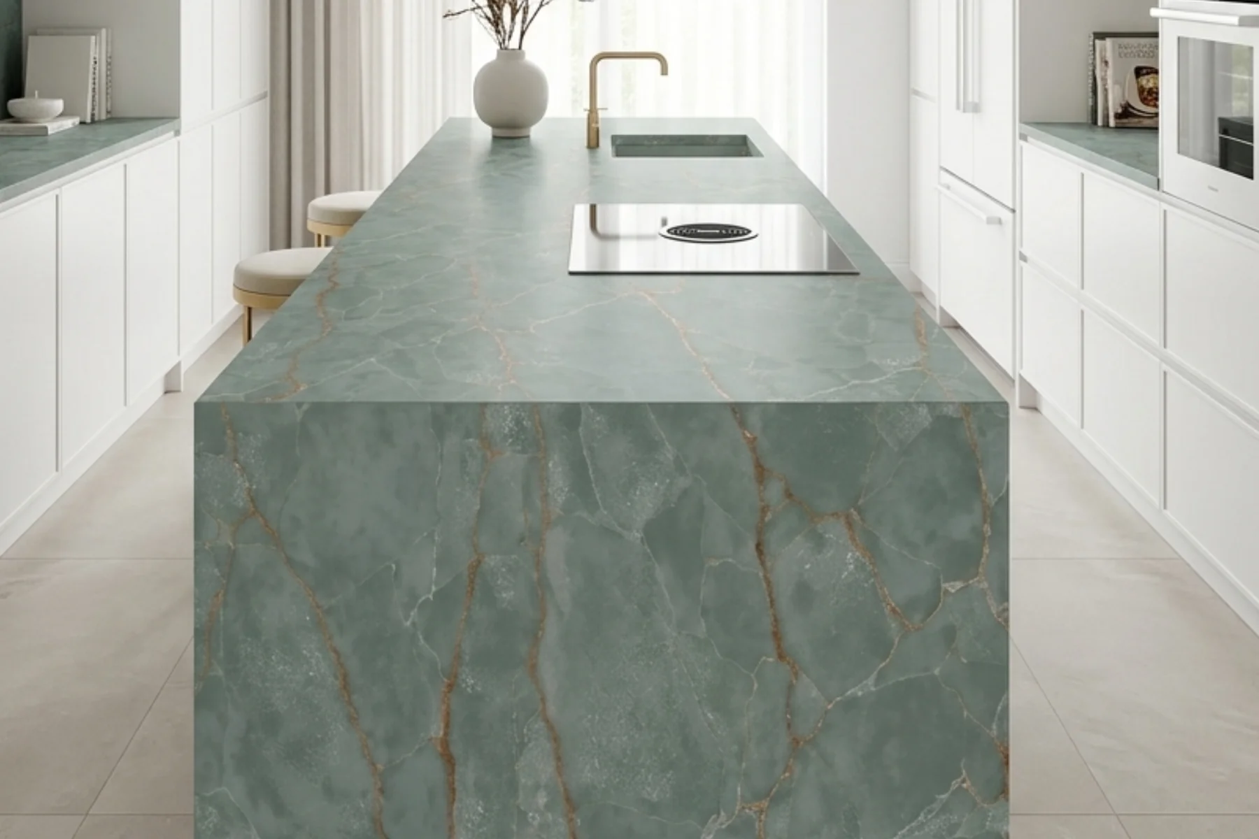 Green Onyx in kitchen