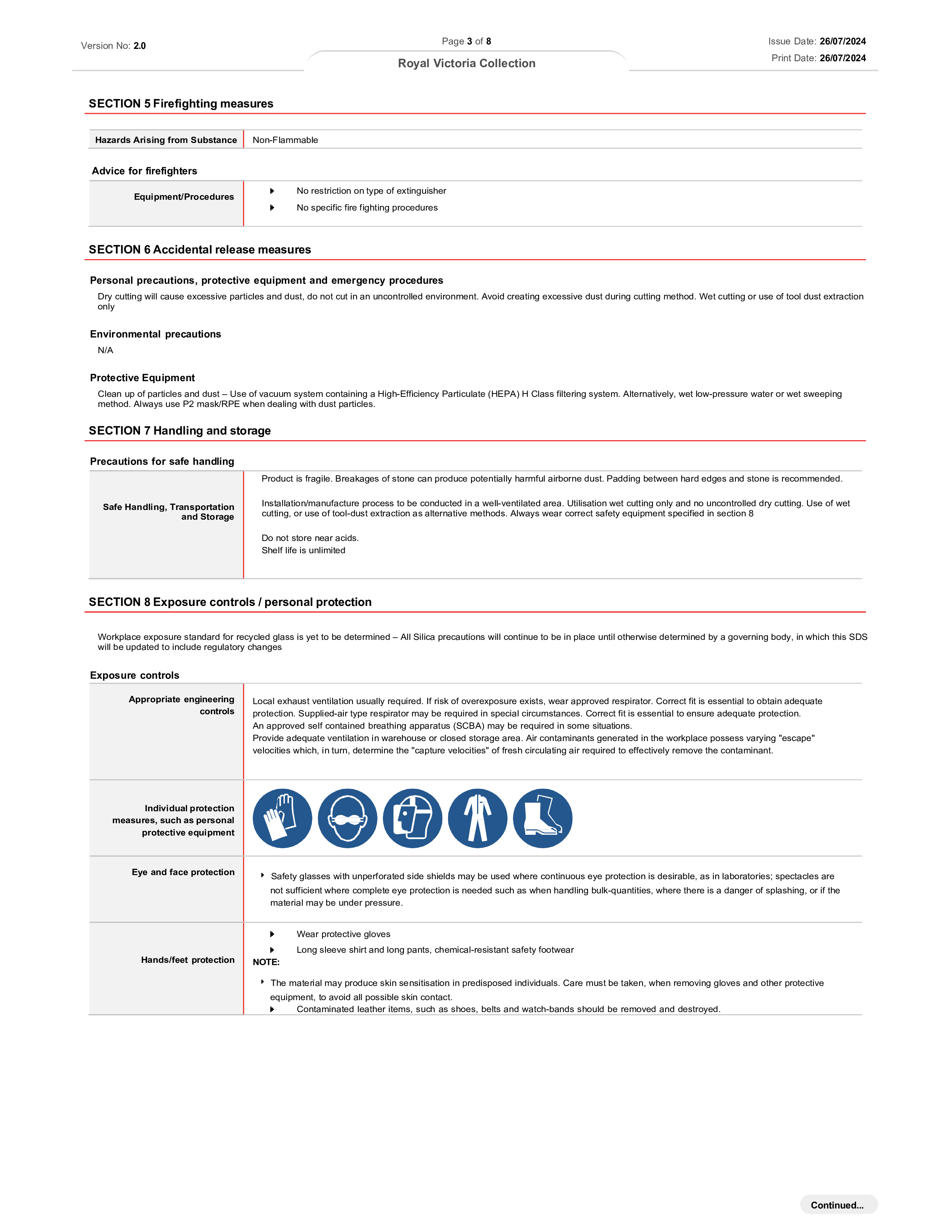 Safety Data Sheet — Page 3